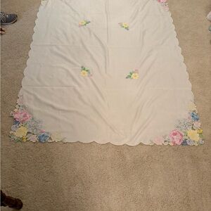 H&M Floral Embroidered Fabric